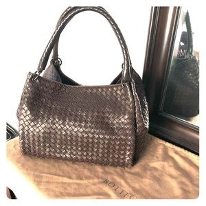 Bottega Veneta Intrecciato Nappa Parachute Bag